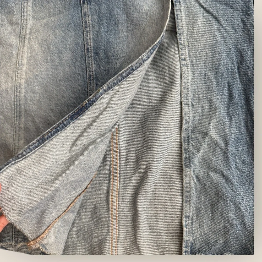 Free People | Mambo Light Wash Denim Midi Skirt | NWOT | Multiple Sizes